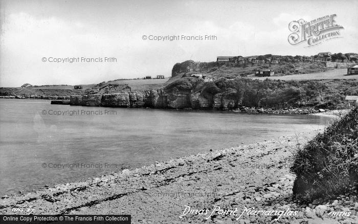 Photo of Marian Glas, Dinas Point c.1955