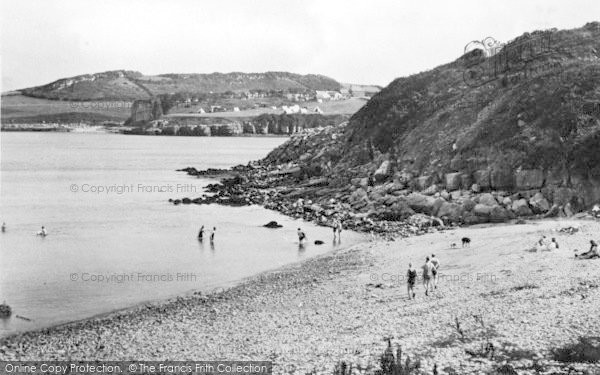 Photo of Marian Glas, Traeth Bychan Beach c.1950