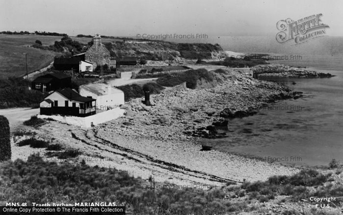 Photo of Marian Glas, Traeth Bychan c.1955