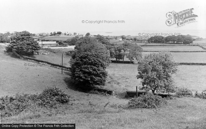 Photo of Marian Glas, View Towards Llanallgo c.1955