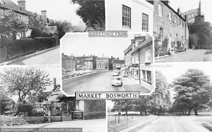 Photo of Market Bosworth, Composite c.1965