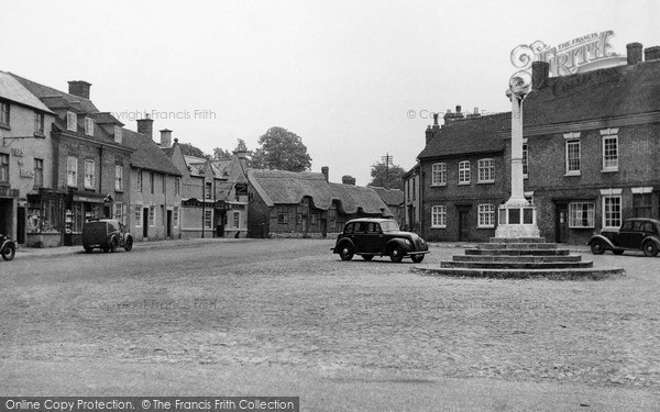 Photo of Market Bosworth, Market Place c.1955
