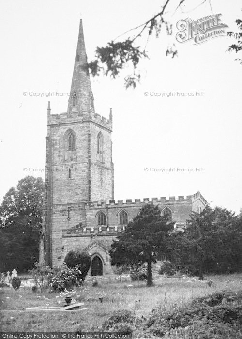 Photo of Market Bosworth, St Peter's Church c.1955 