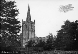 St Peter's Church c.1955, Market Bosworth