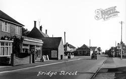 Bridge Street c.1955, Market Deeping