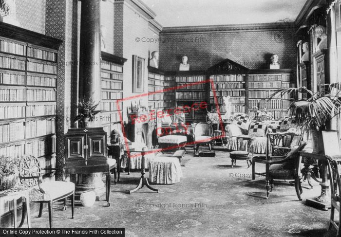 Photo of Market Drayton, Buntingsdale, The Library 1911