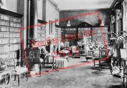 Buntingsdale, The Library 1911, Market Drayton