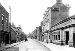 Cheshire Street 1923, Market Drayton