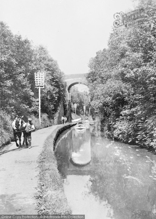 Photo of Market Drayton, Deep Cutting On The Canal 1911