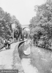 Deep Cutting On The Canal 1911, Market Drayton
