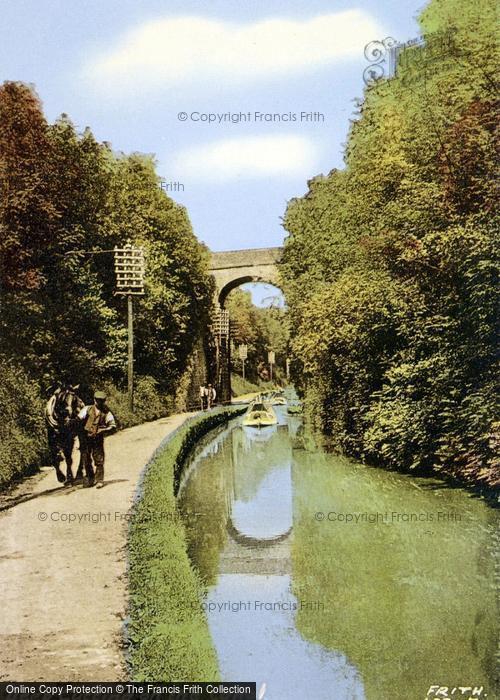Photo of Market Drayton, Deep Cutting On The Canal 1911