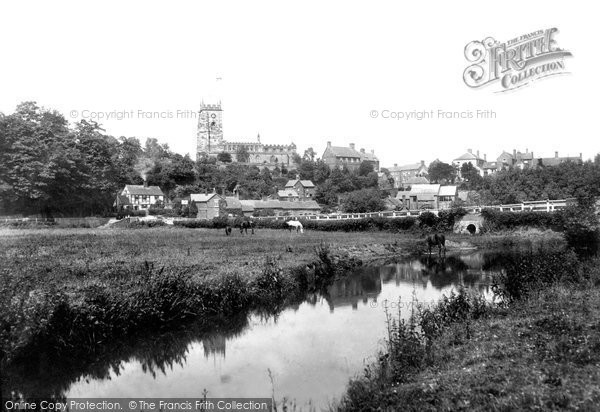 Photo of Market Drayton, From The South 1898