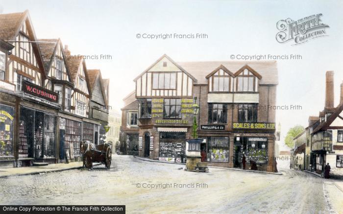 Photo of Market Drayton, High Street 1903