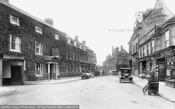 Photo of Market Drayton, High Street 1923