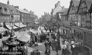Market Drayton, Market Day 1911