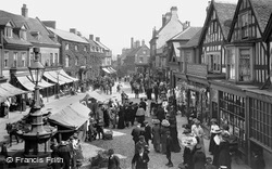 Market Day 1911, Market Drayton