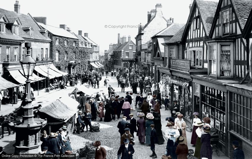 Market Drayton, Market Day 1911