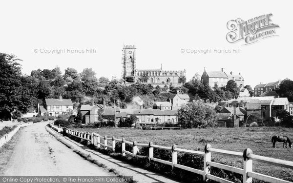 Photo of Market Drayton, Newport Road 1898