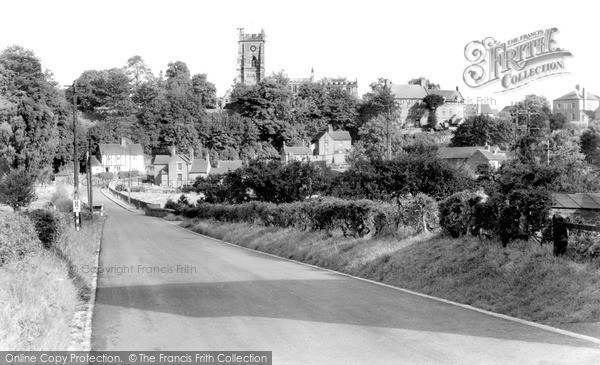 Photo of Market Drayton, Newport Road c.1955