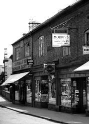 Shops On Cheshire Street c.1955, Market Drayton