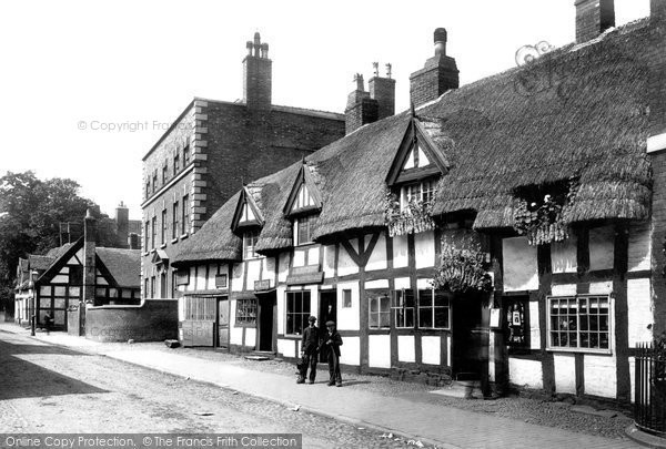 Photo of Market Drayton, Shropshire Street 1898