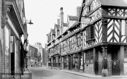Shropshire Street c.1950, Market Drayton