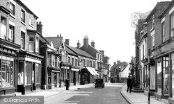 Shropshire Street c.1955, Market Drayton