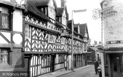Shropshire Street c.1960, Market Drayton