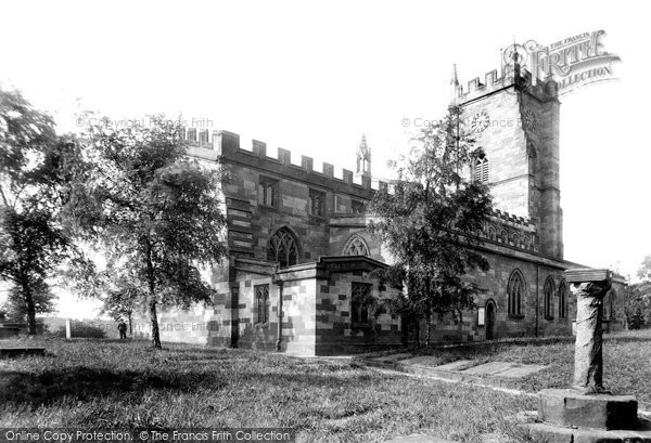 Photo of Market Drayton, St Mary's Church  1898