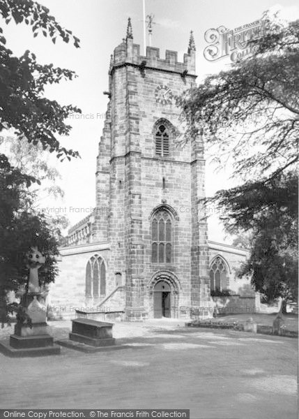 Photo of Market Drayton, St Mary's Church c.1960