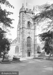 St Mary's Church c.1960, Market Drayton