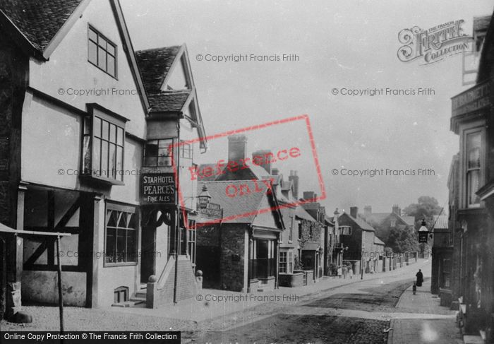Photo of Market Drayton, Stafford Street 1899