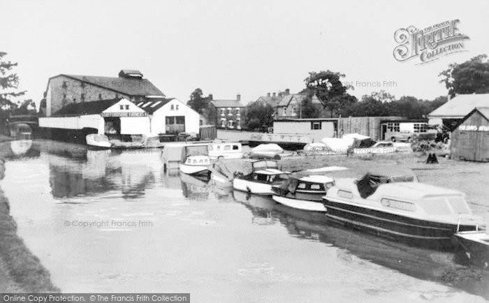 Photo of Market Drayton, The Basin, Shropshire Union Canal c.1965