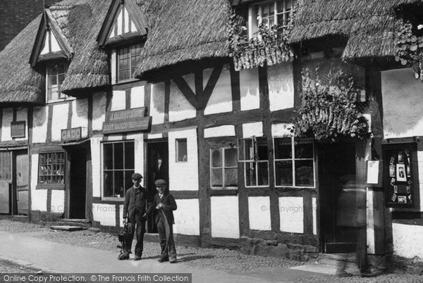 Photo of Market Drayton, The Boot Makers, Shropshire Street 1898