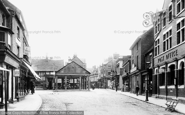 Photo of Market Drayton, The Buttercross 1911
