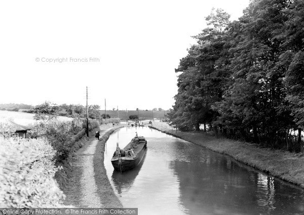 Photo of Market Drayton, The Canal At Tyrley Locks c.1955