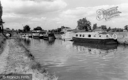The Moorings, Shropshire Union Canal c.1965, Market Drayton