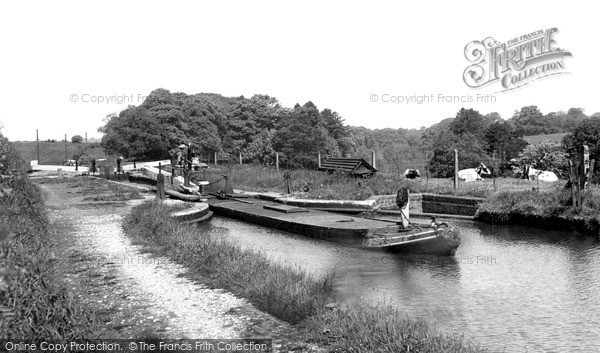 Photo of Market Drayton, Tyrley Locks c.1955