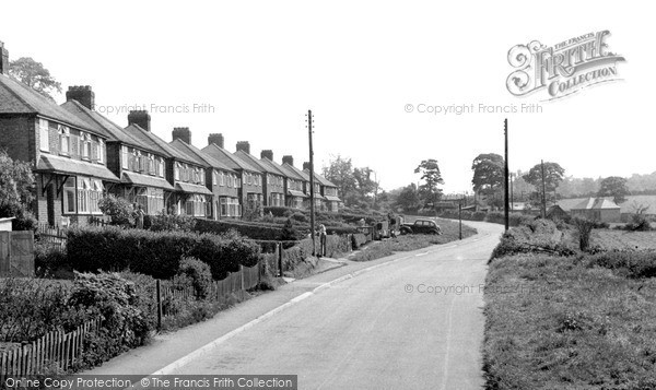 Photo of Market Drayton, Walkmill Road c.1955