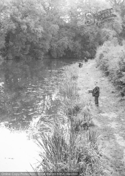 Photo of Market Harborough, Fishing On The Canal c.1965