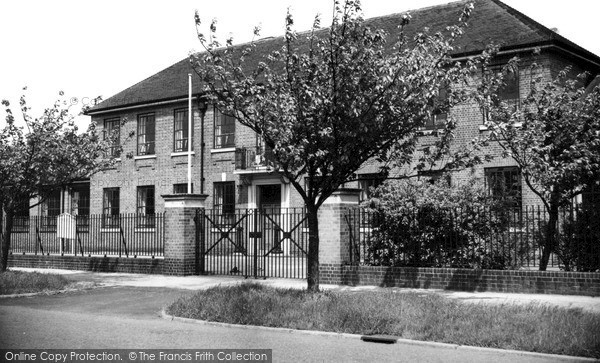 Photo of Market Harborough, High School c.1955