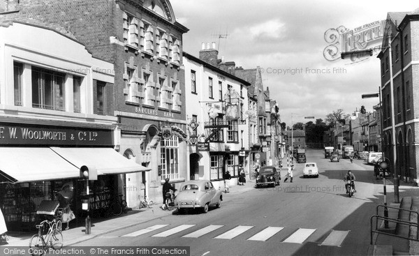 Photo of Market Harborough, High Street c.1960