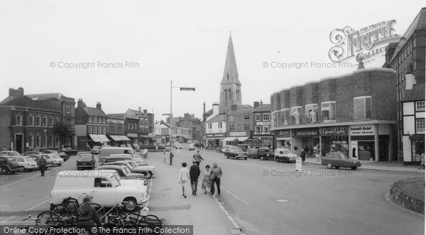 Photo of Market Harborough, High Street c.1965
