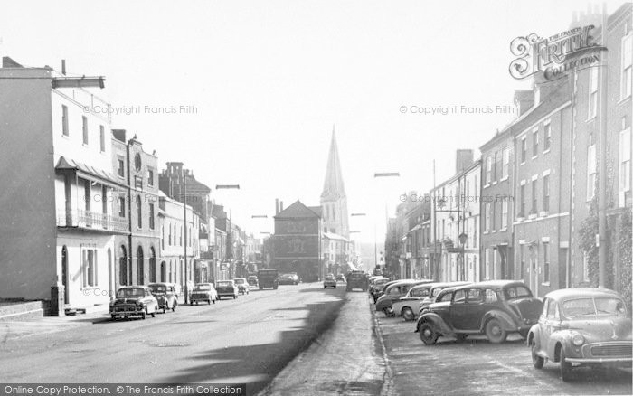 Photo of Market Harborough, High Street Facing South c.1960