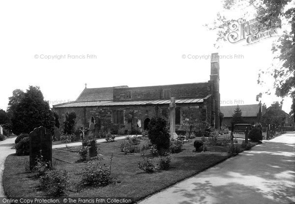 Photo of Market Harborough, Little Bowden Church 1922