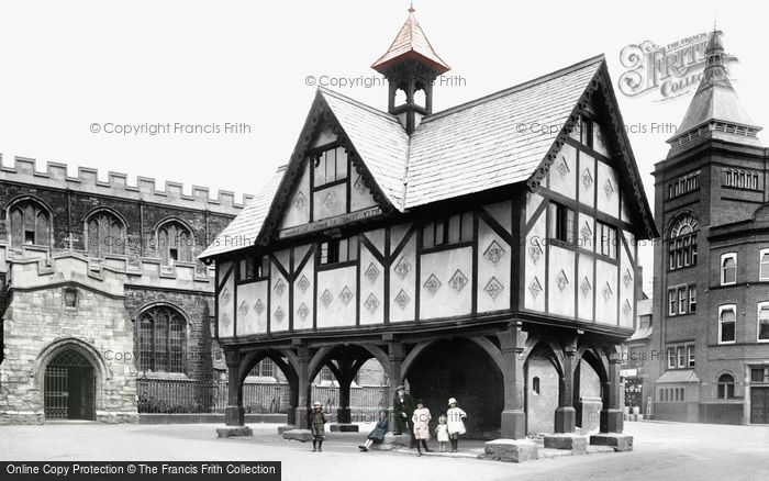 Photo of Market Harborough, Old Grammar School 1922