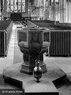 Parish Church Font 1922, Market Harborough