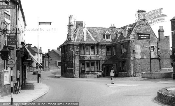Photo of Market Harborough, Peacock Hotel c.1965