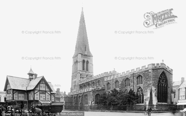 Photo of Market Harborough, St Dionysius Church 1922