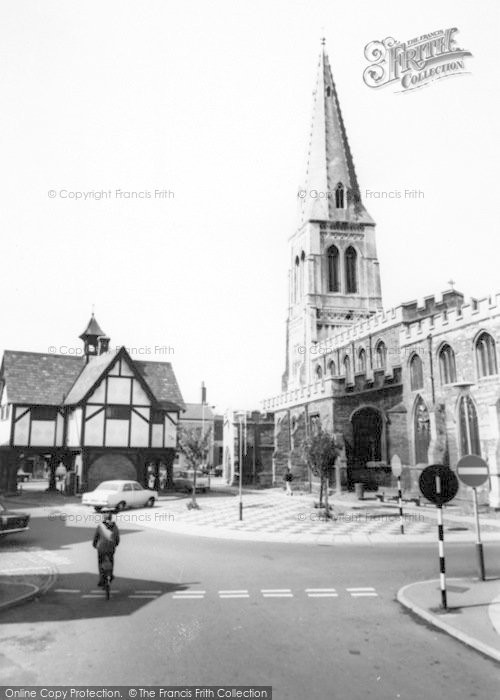 Photo of Market Harborough, St Dionysius Church And Old Grammar School c.1965